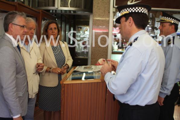 Cinc agents integren la nova policia de proximitat de Salou 