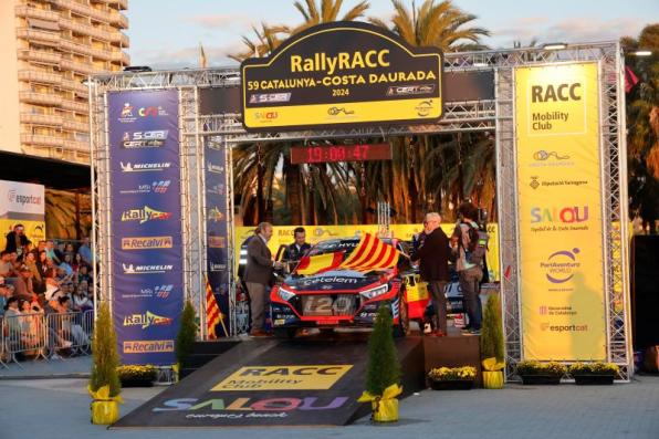 Start of the 59 RallyRacc Catalunya-Costa Daurada 2024 in Salou