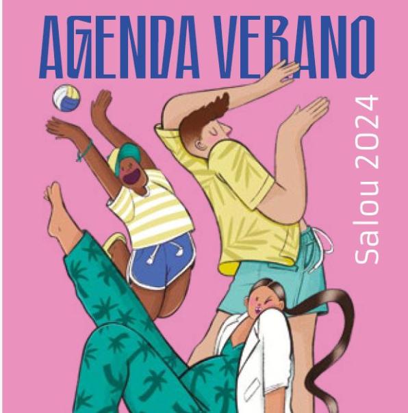 Cartel de la Agenda de actividades de verano 2024 de Salou