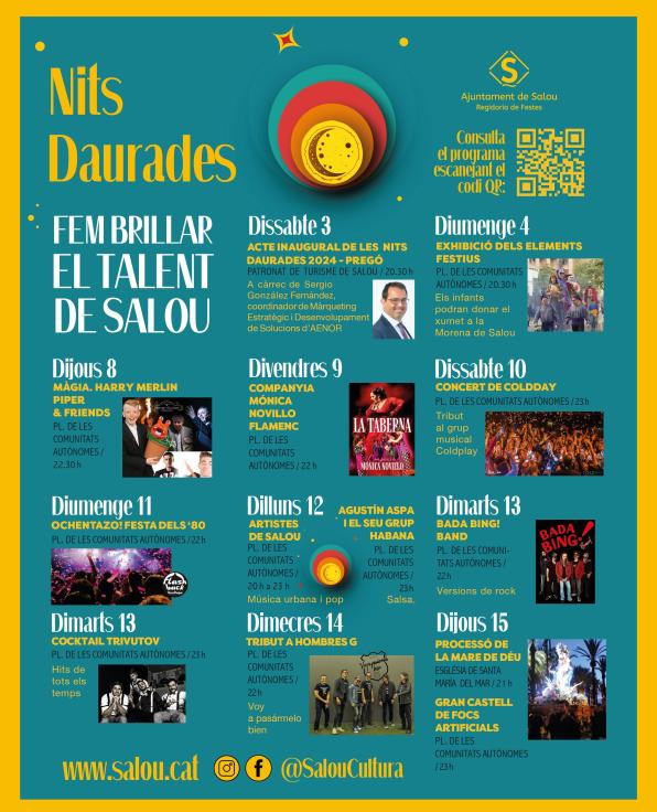 Actuacions Nits Daurades Salou 2024