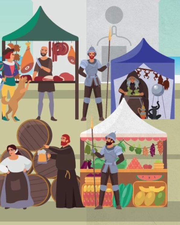 Imgen del programa del Mercado Medieval de Salou 2023