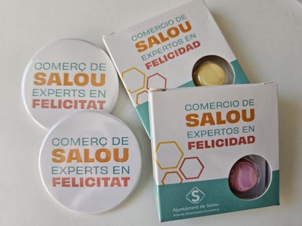 Material promocional de "Comercio de Salou, expertos en publicidad"