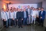 Salou chefs with the mayor and senior authorities